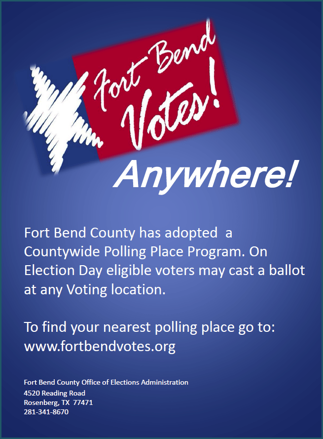 Fort Bend Votes Anywhere 2015